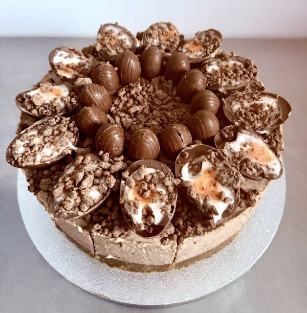 Photo of Crème egg (available jan-Easter) Cheesecake